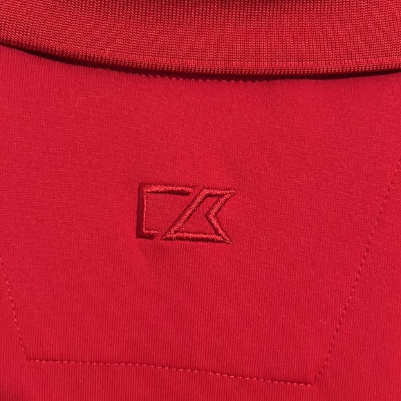 University of Alabama polo - Red - large Like New Cutter and buck - Picture 6 of 7